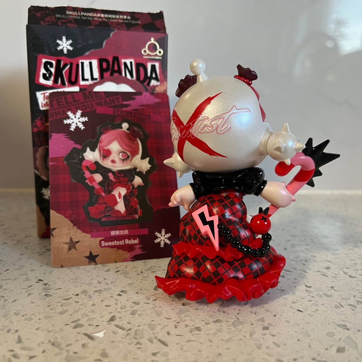 Sweetest Rebel - Skullpanda Tell Me What You Want series by POP MART - 2