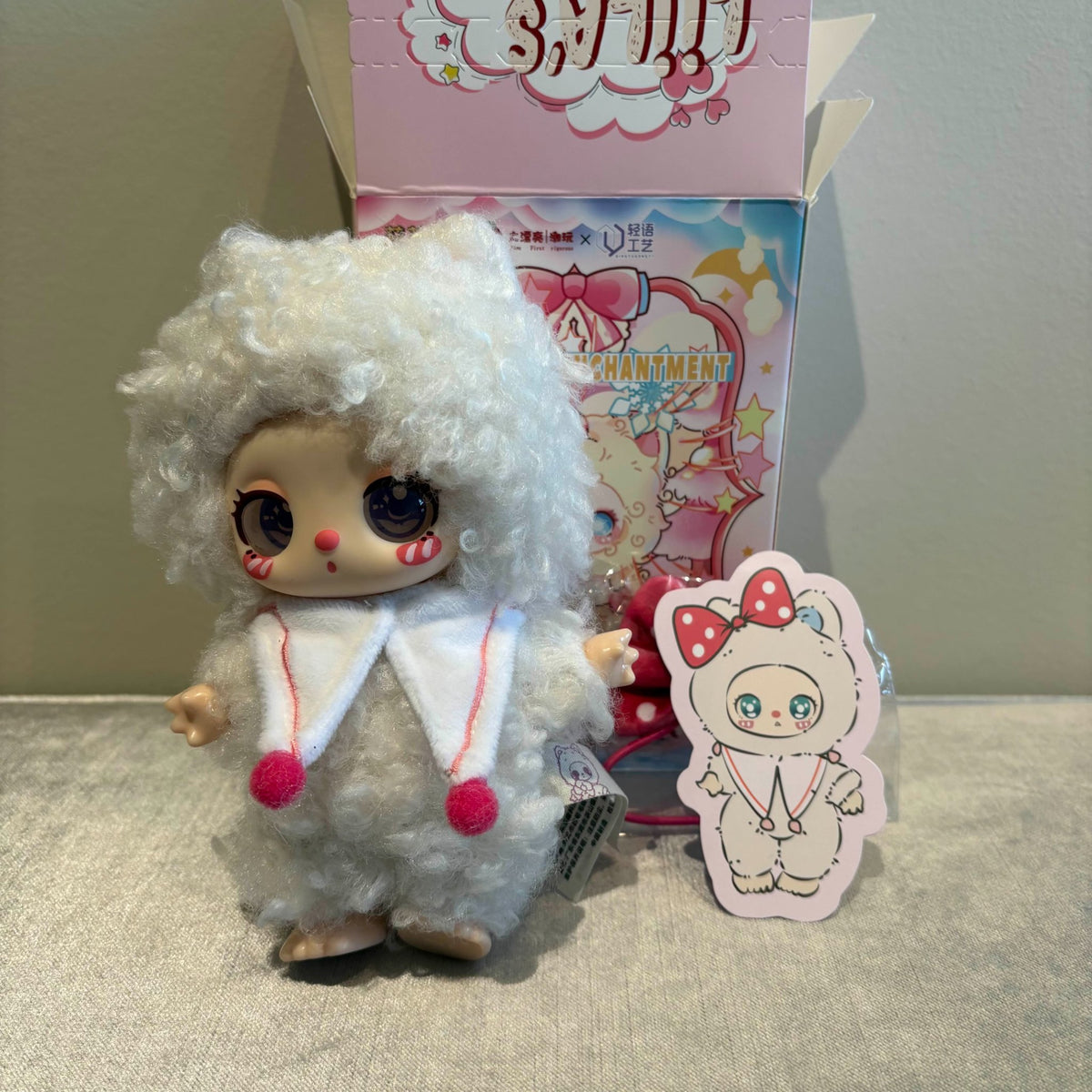 Fragrant Snow Meow - V3 Honey Enchantment by LiiLa's Lucky Cat - 1