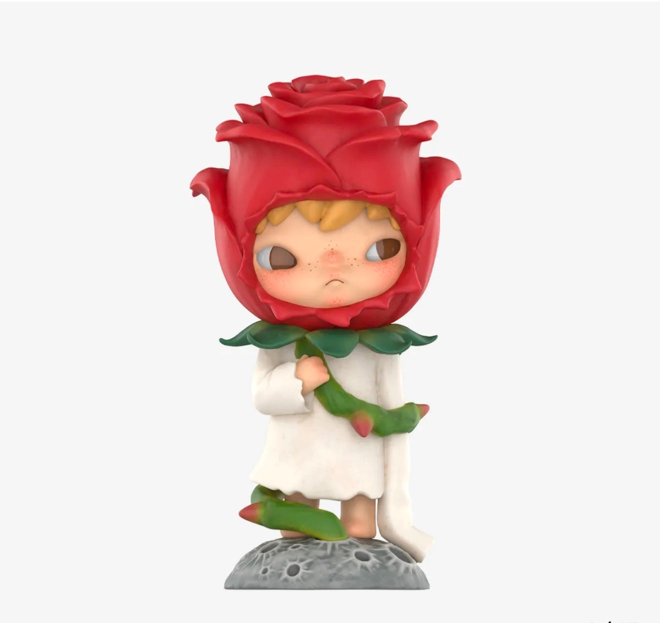 Hirono × The Little Prince Series Figures - The Rose - Mindzai Toy