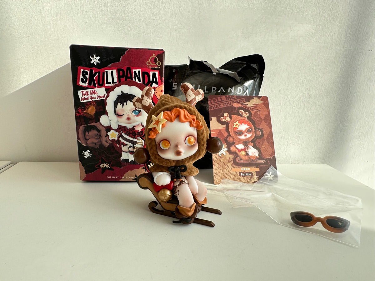 Fun Ride- SKULLPANDA Tell Me What You Want Series Figures by POP MART - 2