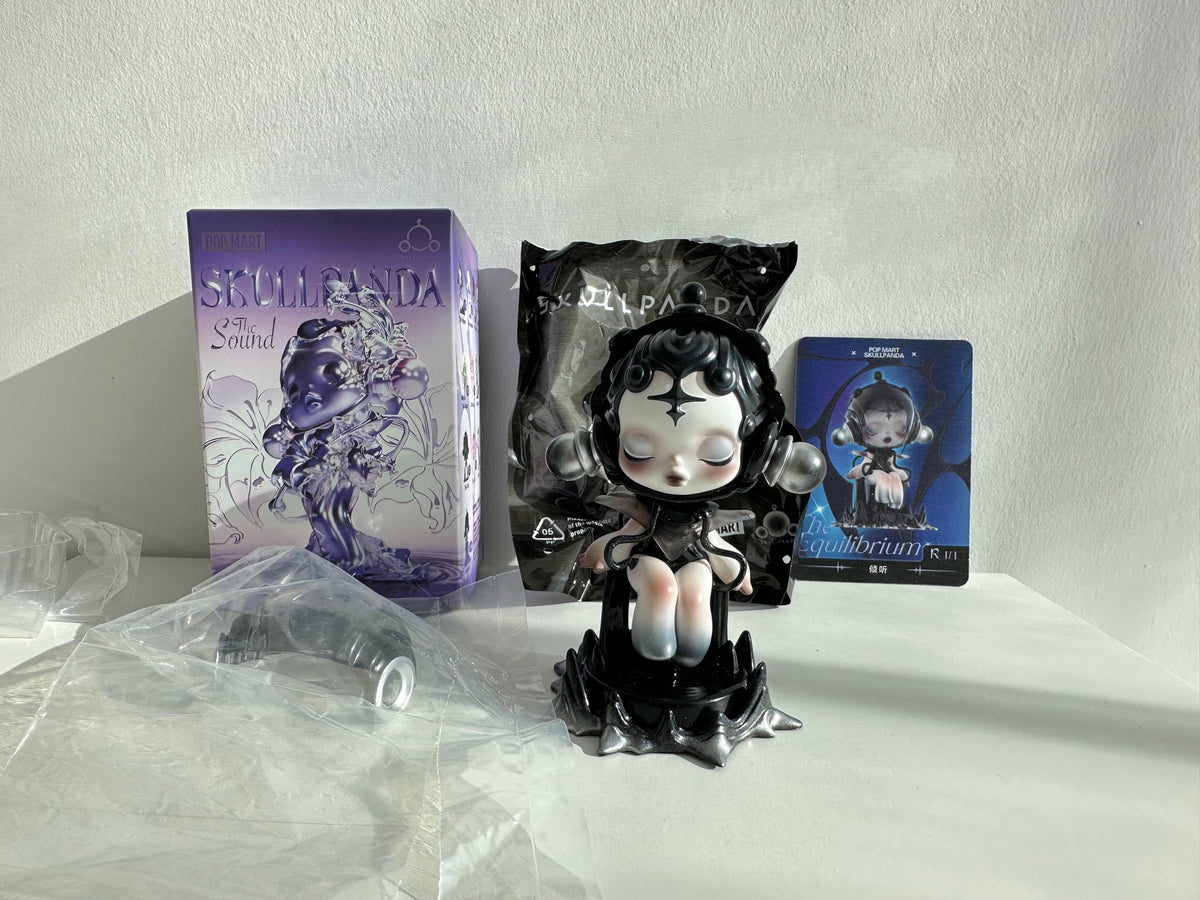 The equilibrium (Chaser/Secret) - Skullpanda The Sound Series figures by POP MART - 2