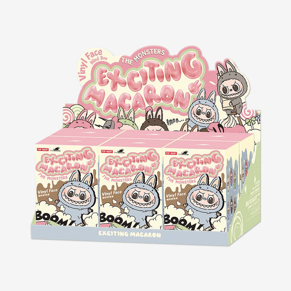 ふ*️様 POPMART LABUBU Exciting Macaron コンプ Labubu Exciting Macarons Plush Blind Box by POPMART - Mindzai Toy Shop
