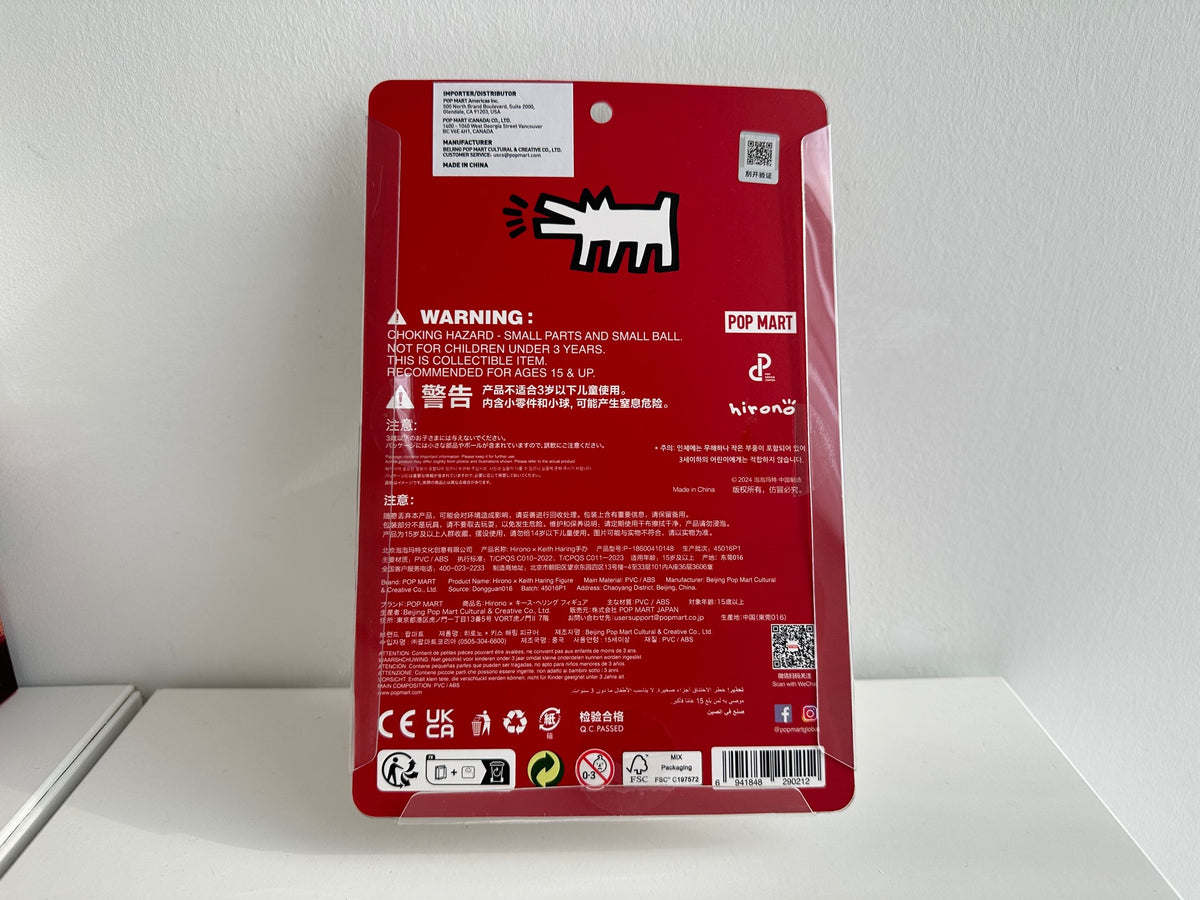 Hirono x Keith Haring Figure by POP MART - 5