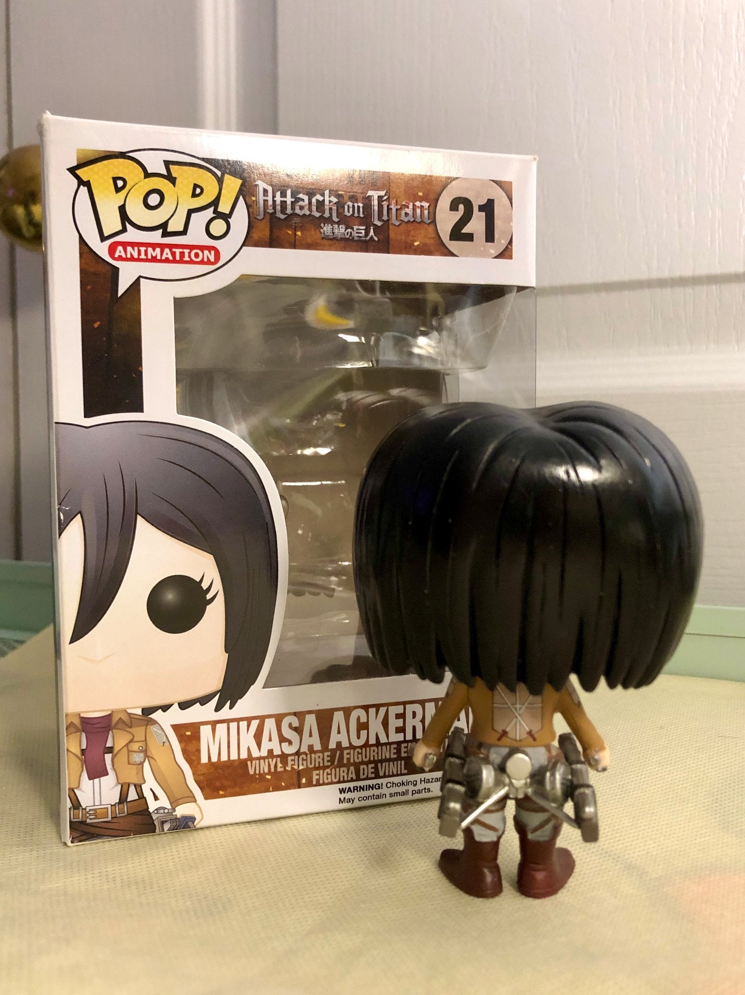 Mikasa Ackermann #21 - Attack on Titan - Funko Pop (Vaulted