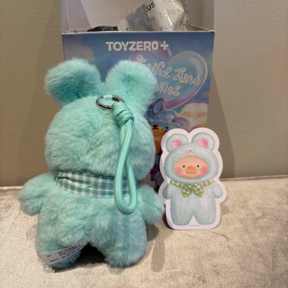 Fortune Bunny (teal) - Lulu the Piggy Joyful Time by TOYZERO+ - 2
