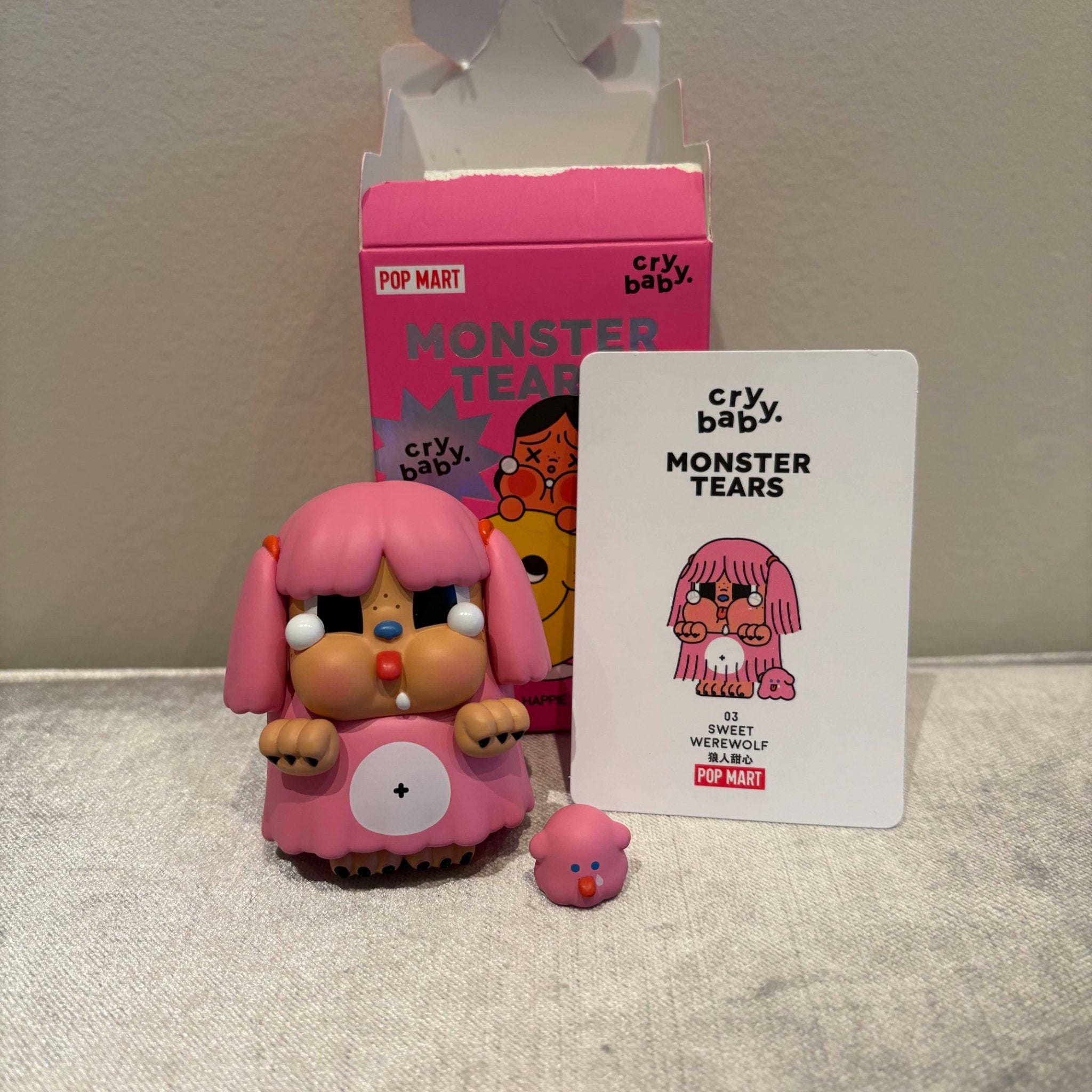 Sweet Werewolf - Crybaby Monster Tears by POP MART - Mindzai Toy Shop