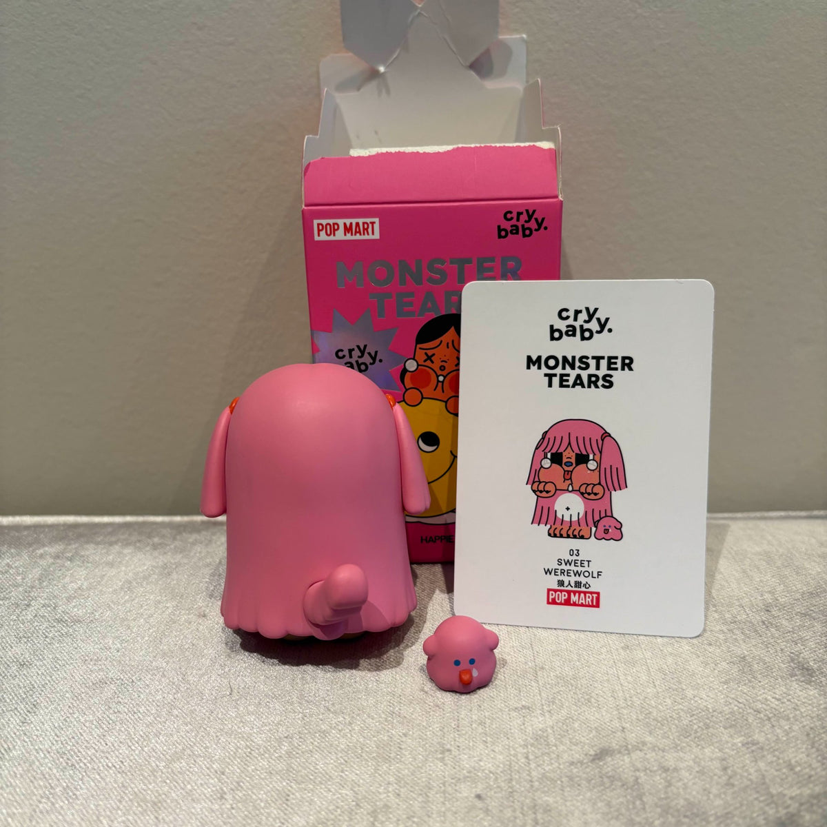 Sweet Werewolf - Crybaby Monster Tears by POP MART - 2