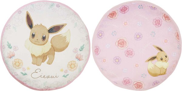 pocket monsters eevee Pokemon EEVEE Pocket Monsters Floral Ensemble Cushion Pillow Ichiban K