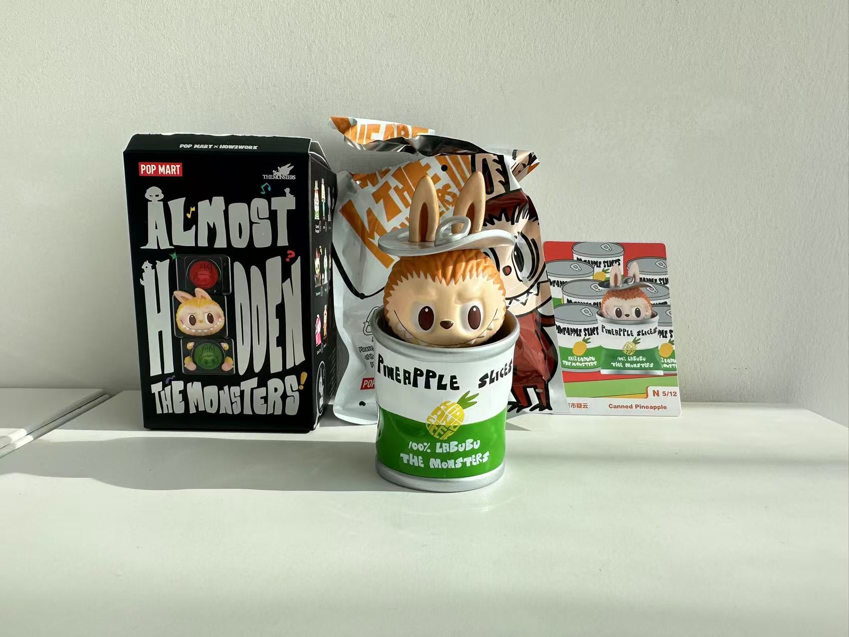 Canned Pineapple - Labubu The Monsters Almost Hidden Series by POP