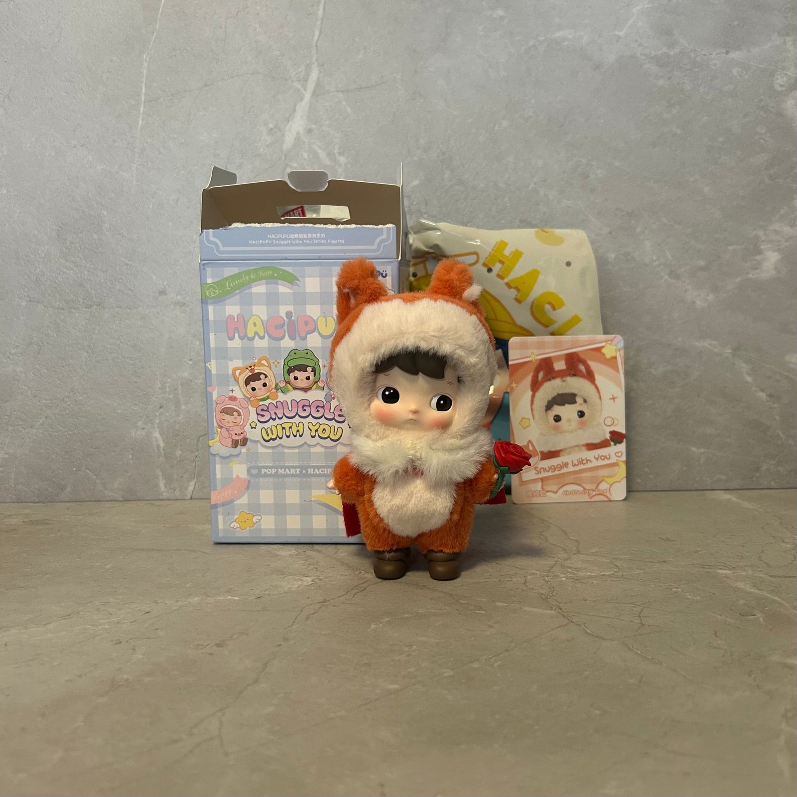 Charming Fox - HACIPUPU Snuggle With You Series Figures by POP MART