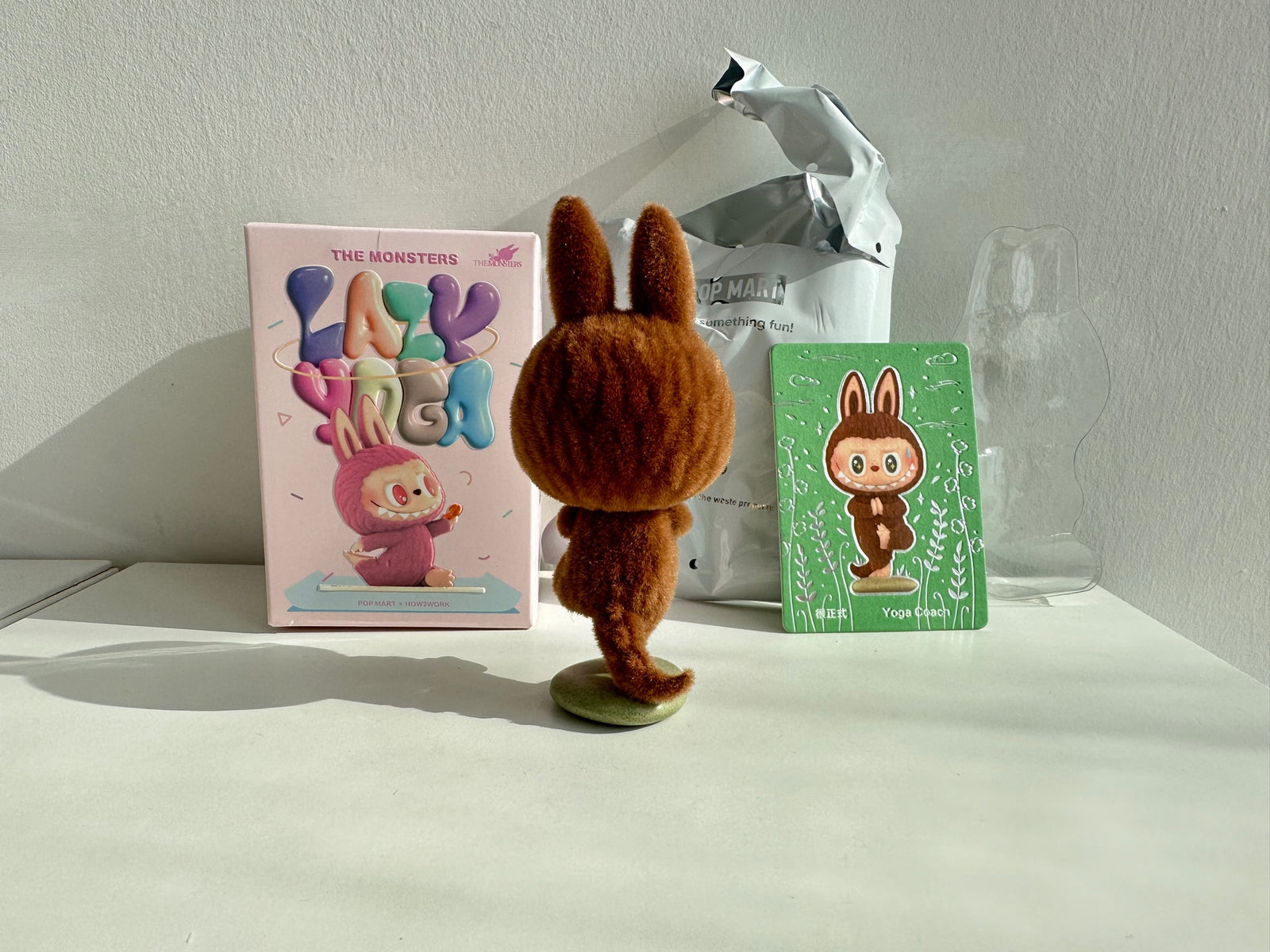 Yoga coach (Secret/chaser) - Lazy Yoga Series Figures THE MONSTERS Labubu by POP MART - 3
