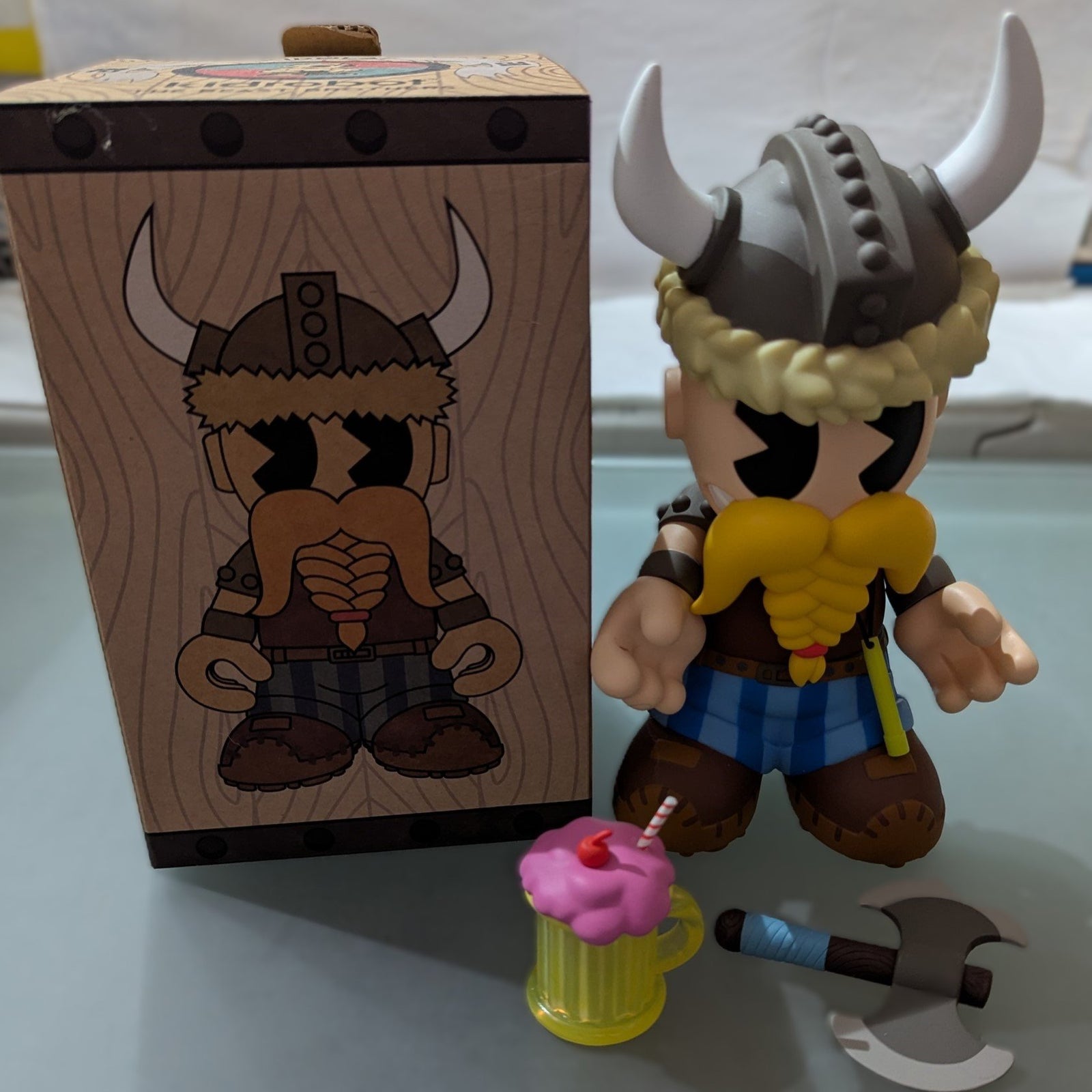 Olaf the Techno Viking - 7" Kidrobot - Beast Brothers - 1