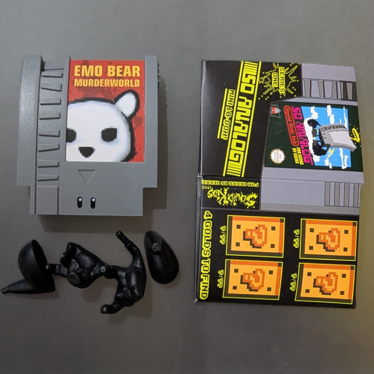 Emo Bear Murderworld - 10-Doh Series 1 - So Analog - Luke Chueh - 1