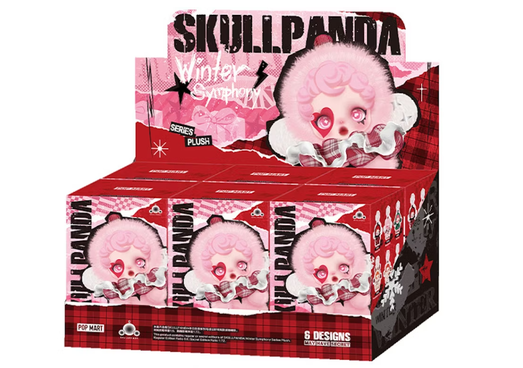 Single Blind Box - SKULLPANDA Winter Symphony Series Plush by POP MART - 2