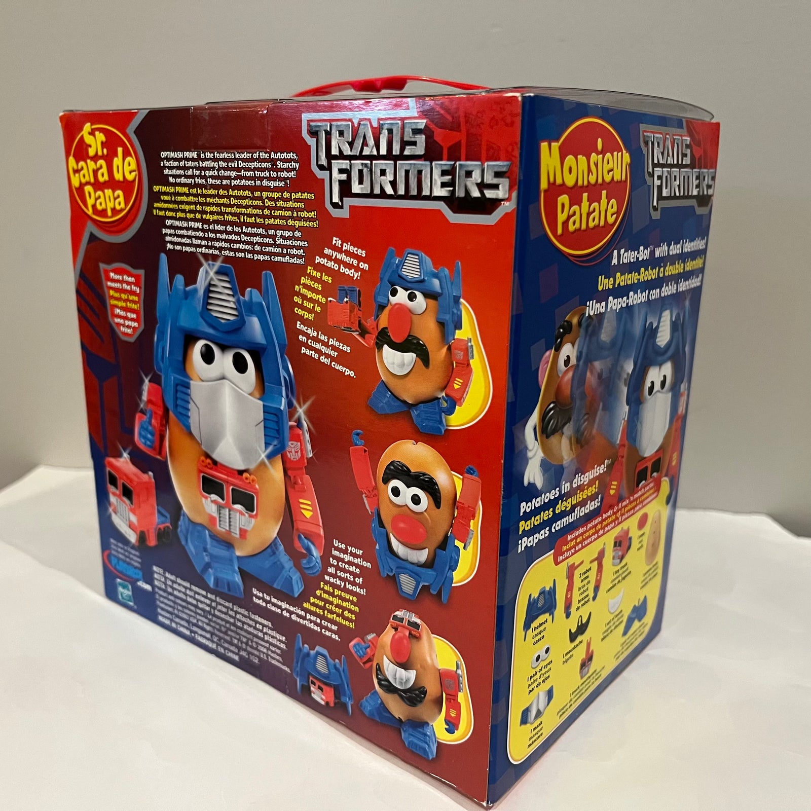 Optimash Prime (Optimus Prime) - Transformers - Mr Potato Head - 1