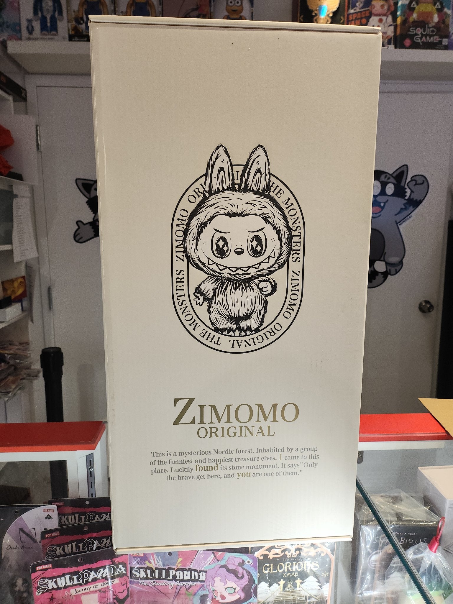 ZIMOMO ORIGINAL SEALED WITH BAG - I FOUND YOU THE MONSTERS - POP