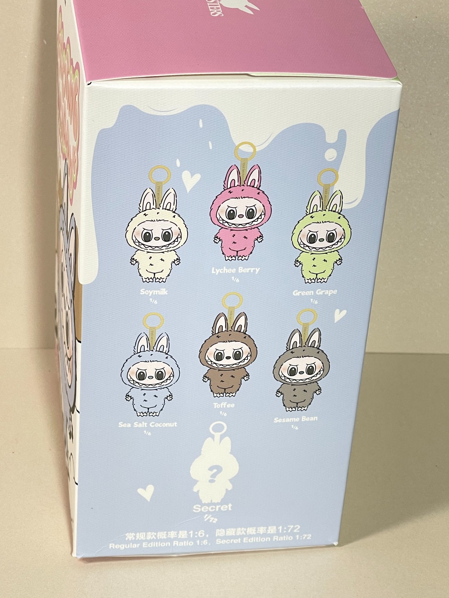 Labubu Exciting Macaron Single Plush Pendant BLIND BOX by PopMart