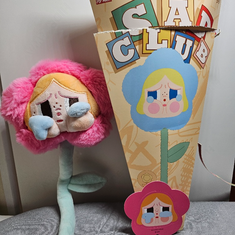 CRYBABY Sad Club シリーズ ぬいぐるみフラワー POP MART（ポップマート） POP MART CRYBABY Sad Club シリーズ