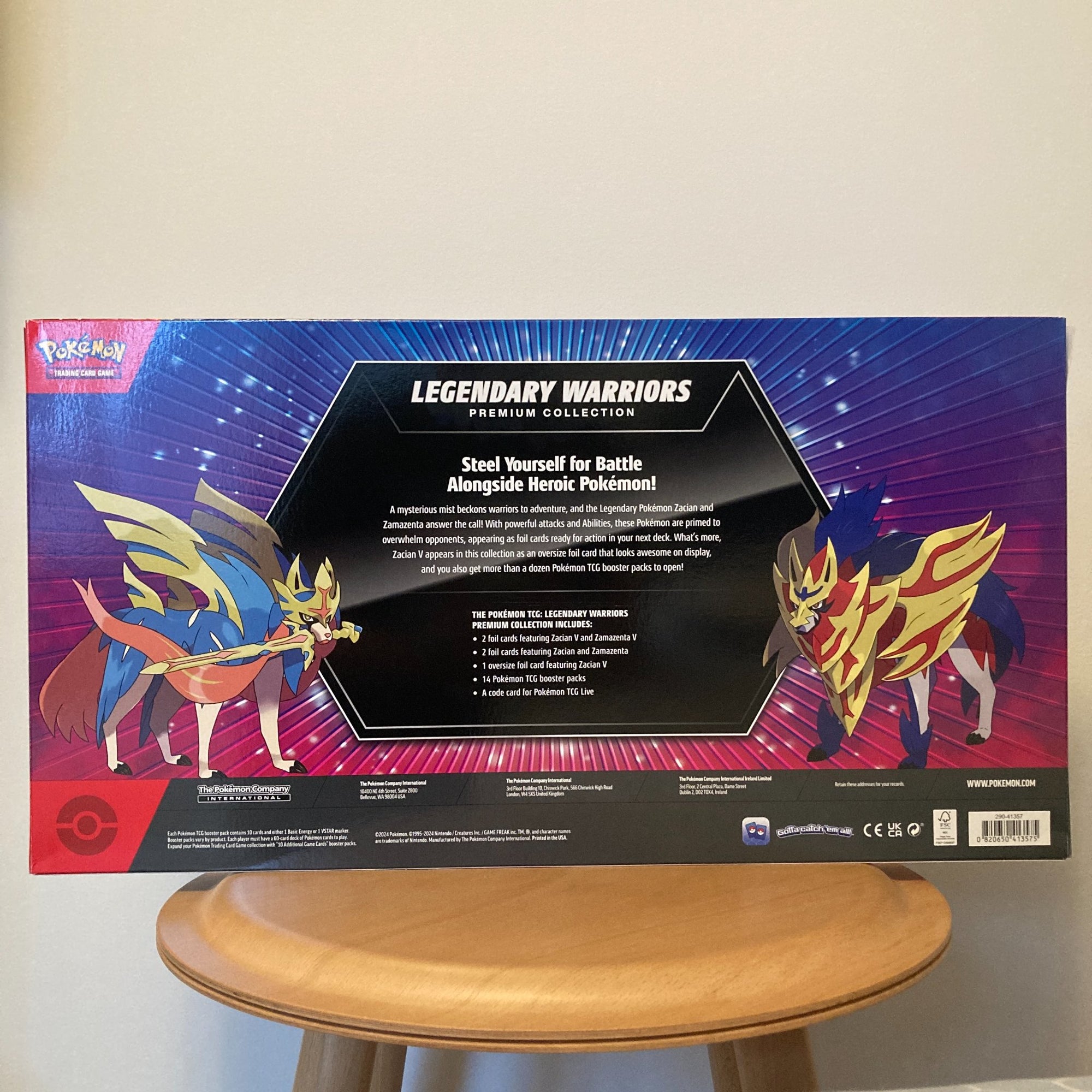 pokemon trading card games legendary warriors premium collection TCG: Style:Paradox Power With powerful attacks and Day's Undoing · Magic reanimation