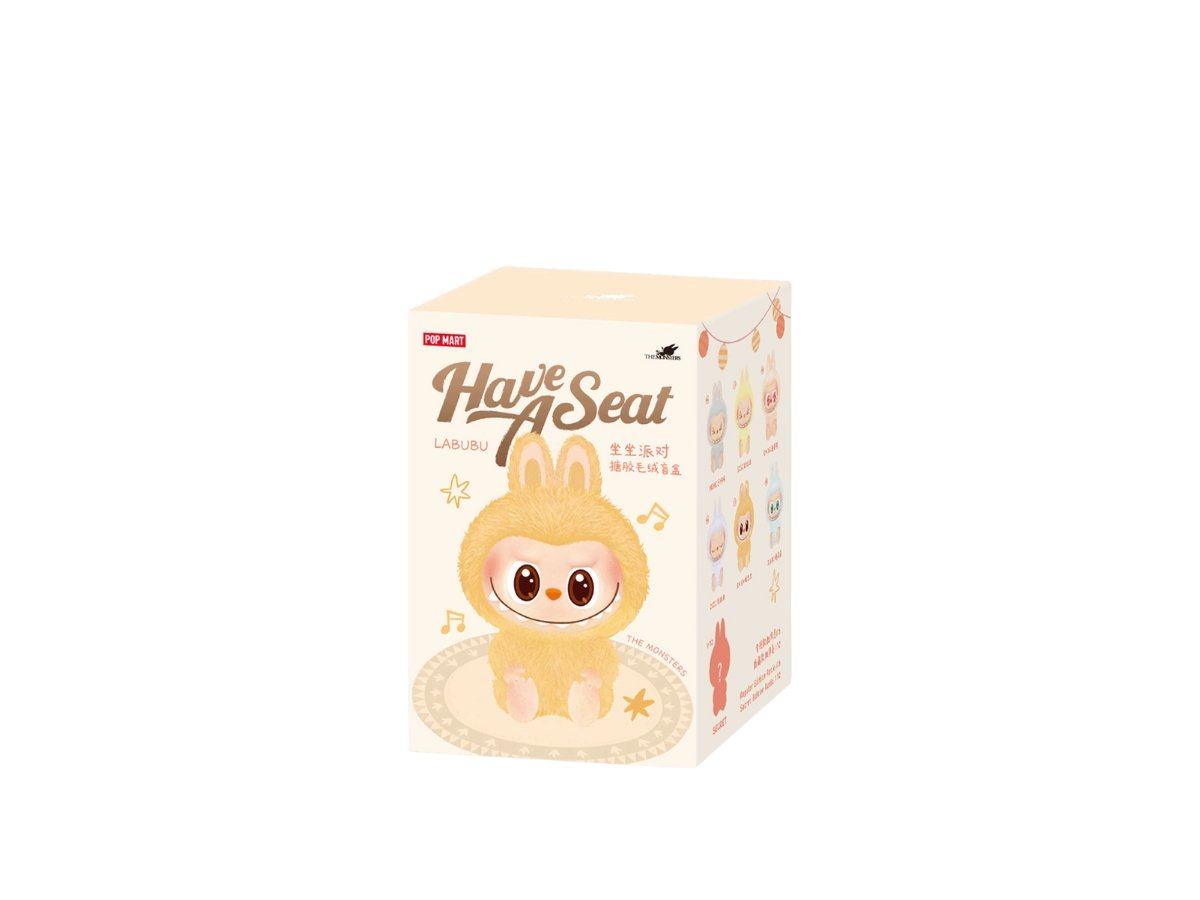 The Monsters Labubu Have A Seat Vinyl Face Blind Box by POP MART