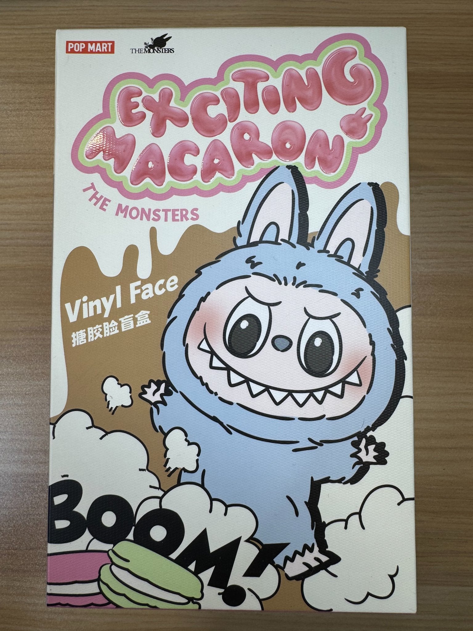 Labubu Exciting Macarons Vinyl Face Single Blind Box by POPMART - 1