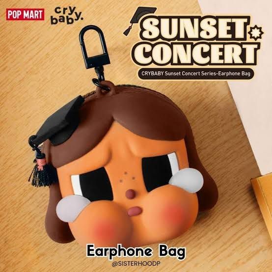 CRYBABY Sunset Concert Series-Earphone Bag by Pop Mart - 1