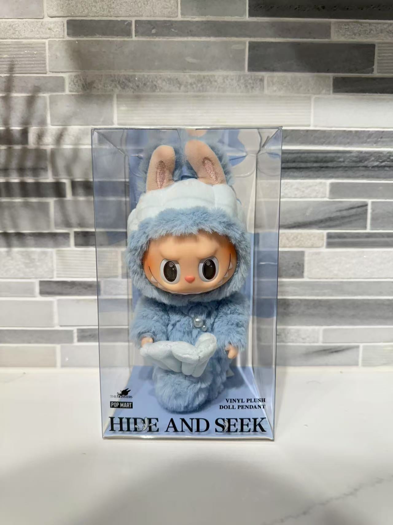 LABUBU HIDE AND SEEK IN SINGAPORE SERIES-Vinyl Plush Doll Pendant
