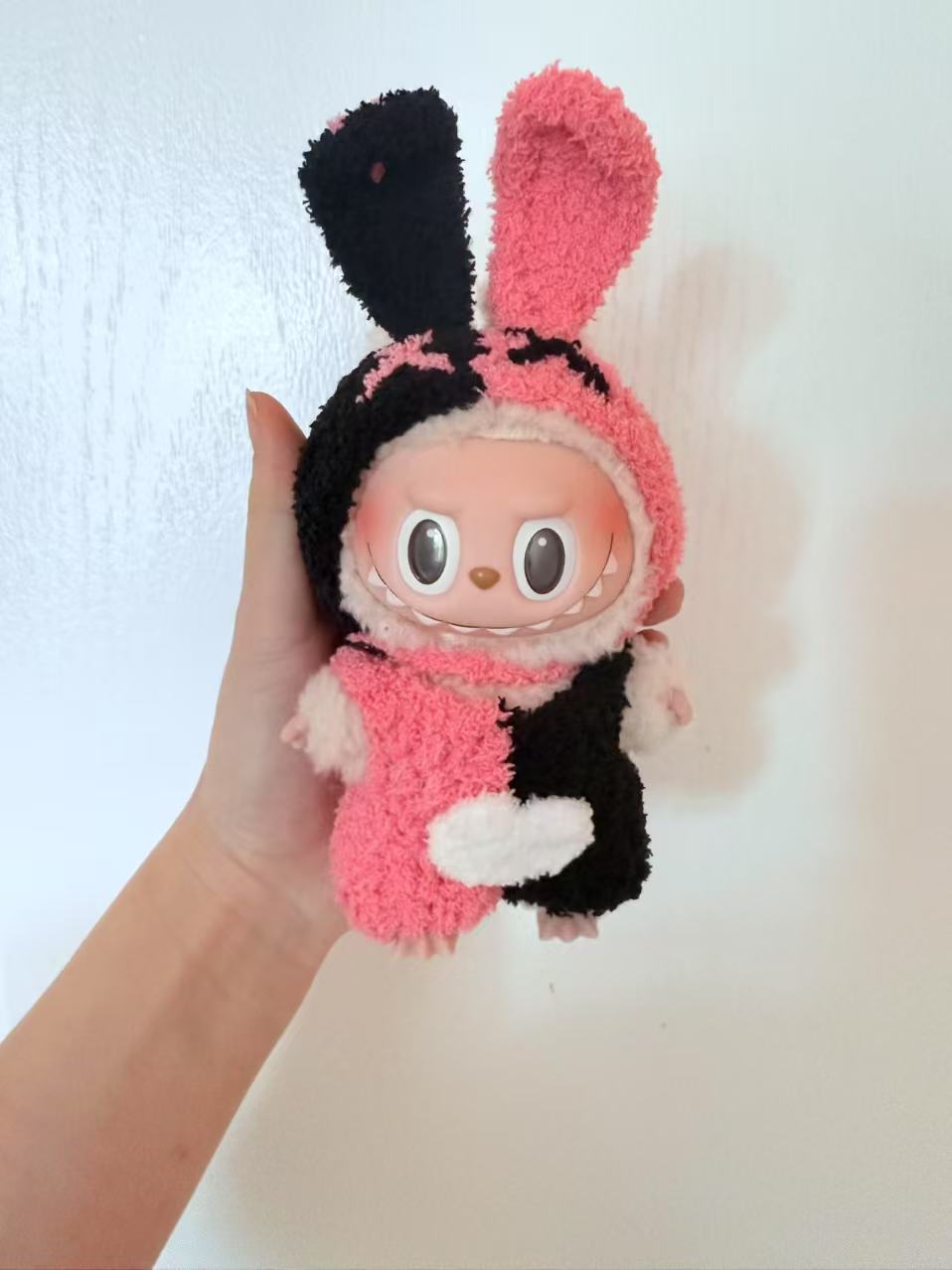 Crochet BlackPink Bunny - Labubu Clothes for Exciting Macaron  - 1