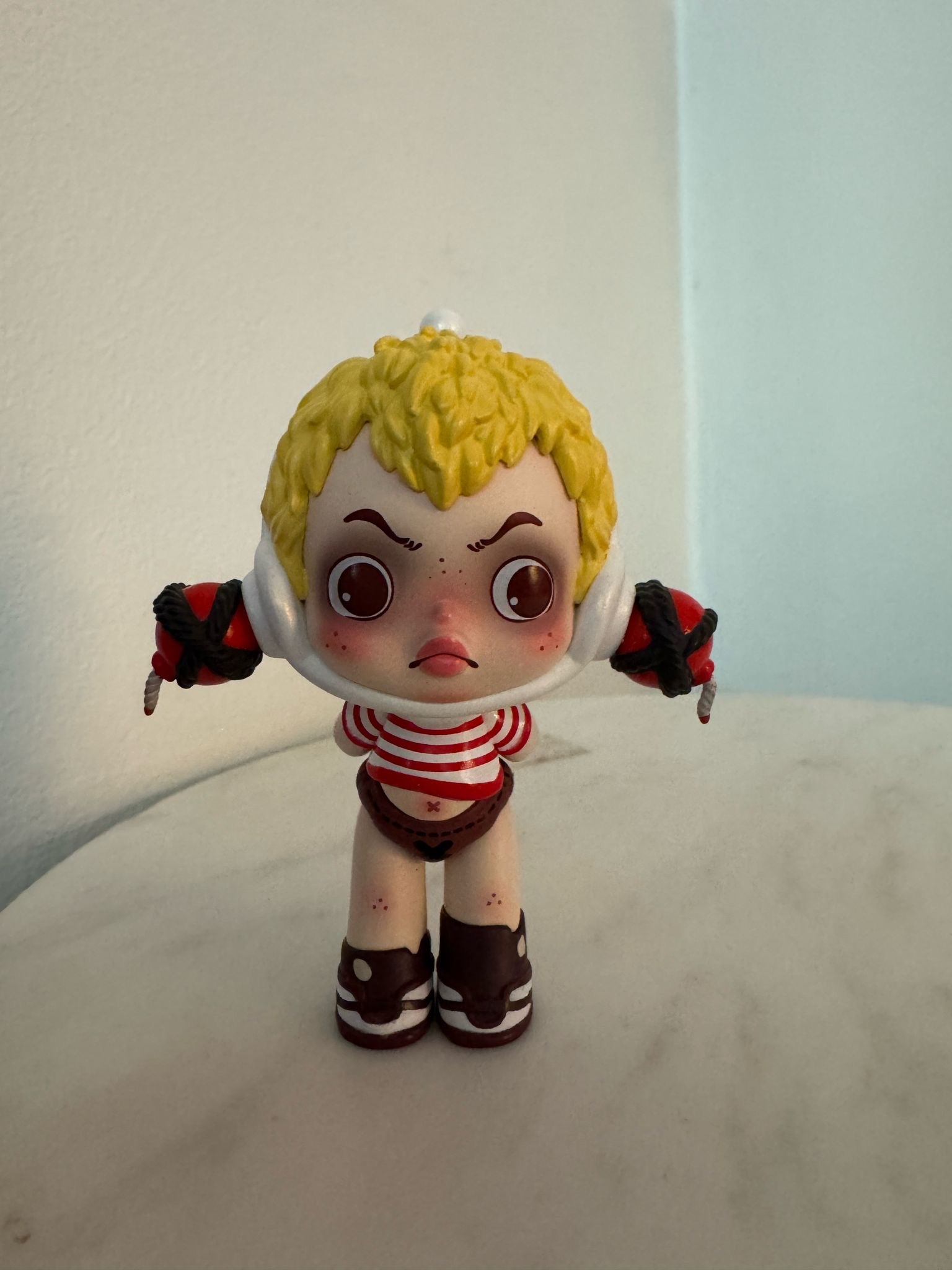 Pugsley Skullpanda Addams Family Popmart - 1