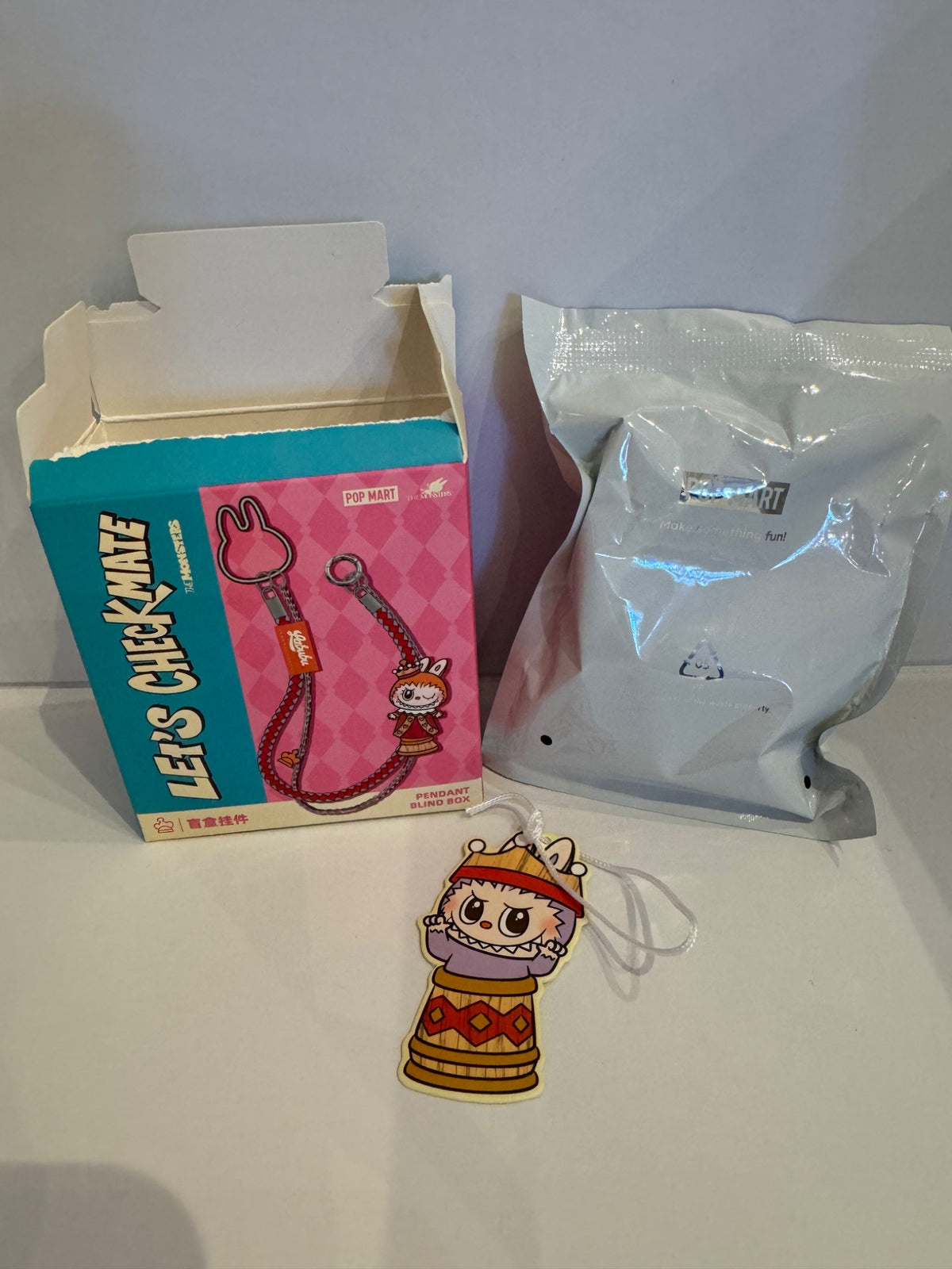Labubu Bishop - Monsters  let’s Checkmate pendant - Popmart - 1