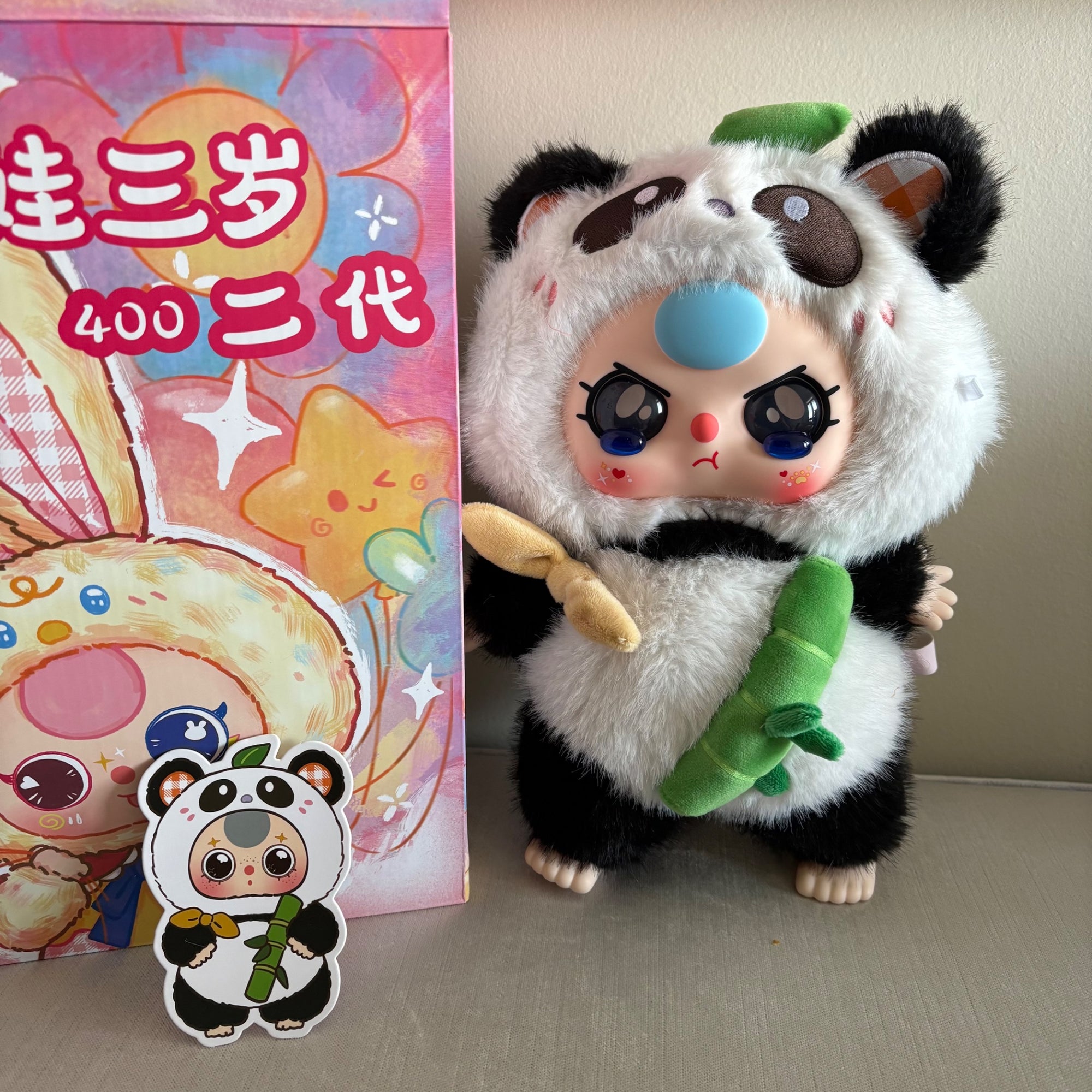 Panda (special crying eyes) - 400% V2 by Baby Three - Mindzai Toy Shop