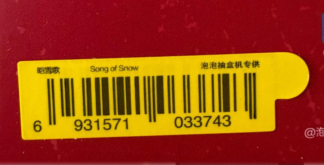 Song of Snow - SkullPanda Winter Symphony Series Plush - Popmart - 3