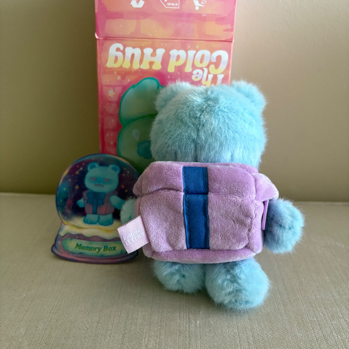Memory Box (secret/chaser) - Shinwoo The Cold Hug Plush by Finding Unicorn - 2