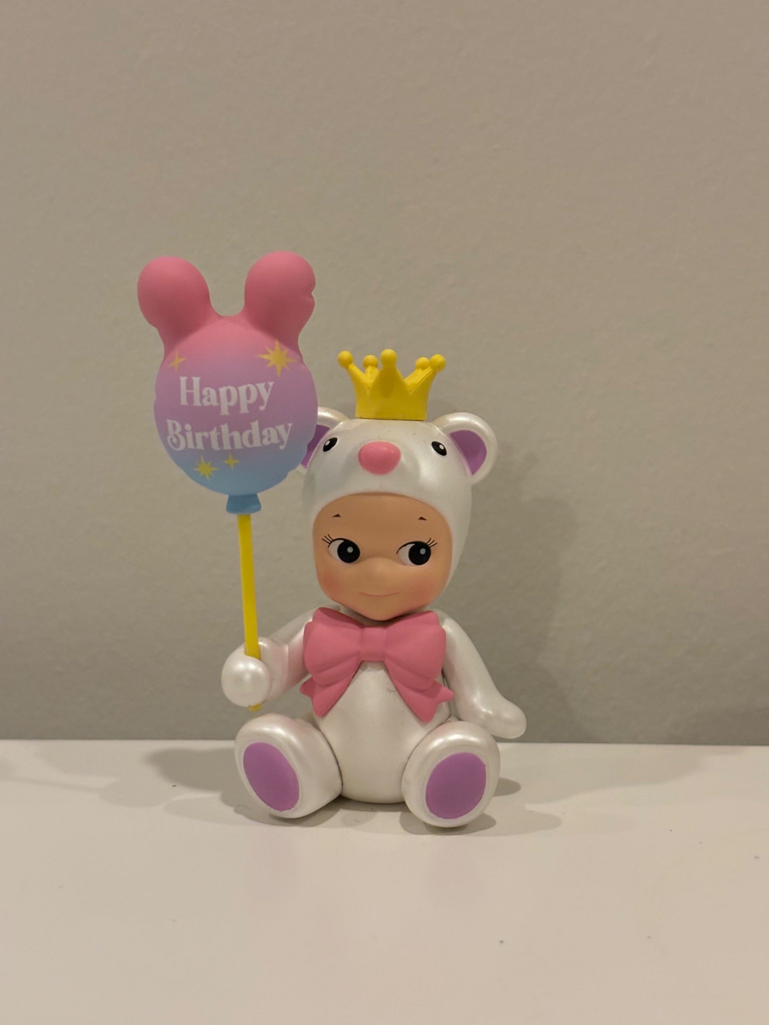 Happy Birthday Bear Secret - Sonny Angel Birthday Series