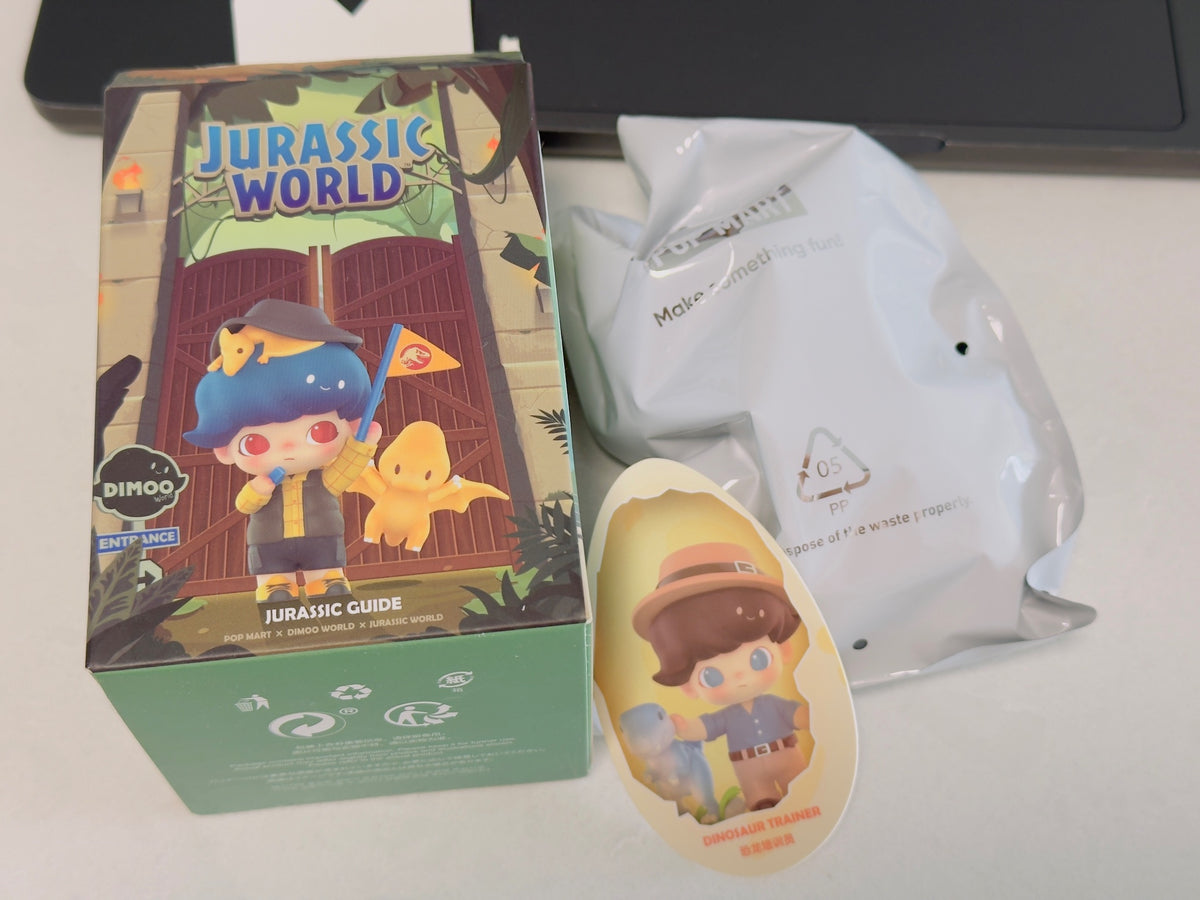 Dinosaur trainer - DIMOO JURASSIC WORLD SERIES - pop mart - 1