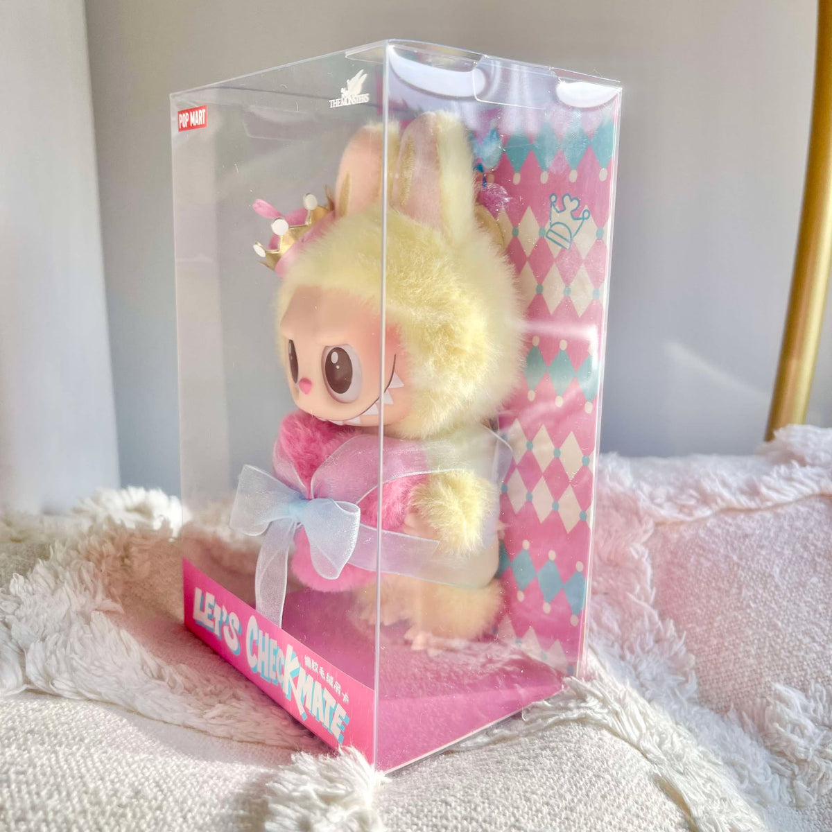 Labubu - The Monsters Let's Checkmate Series Vinyl Plush Hanging Card by POP MART - 2