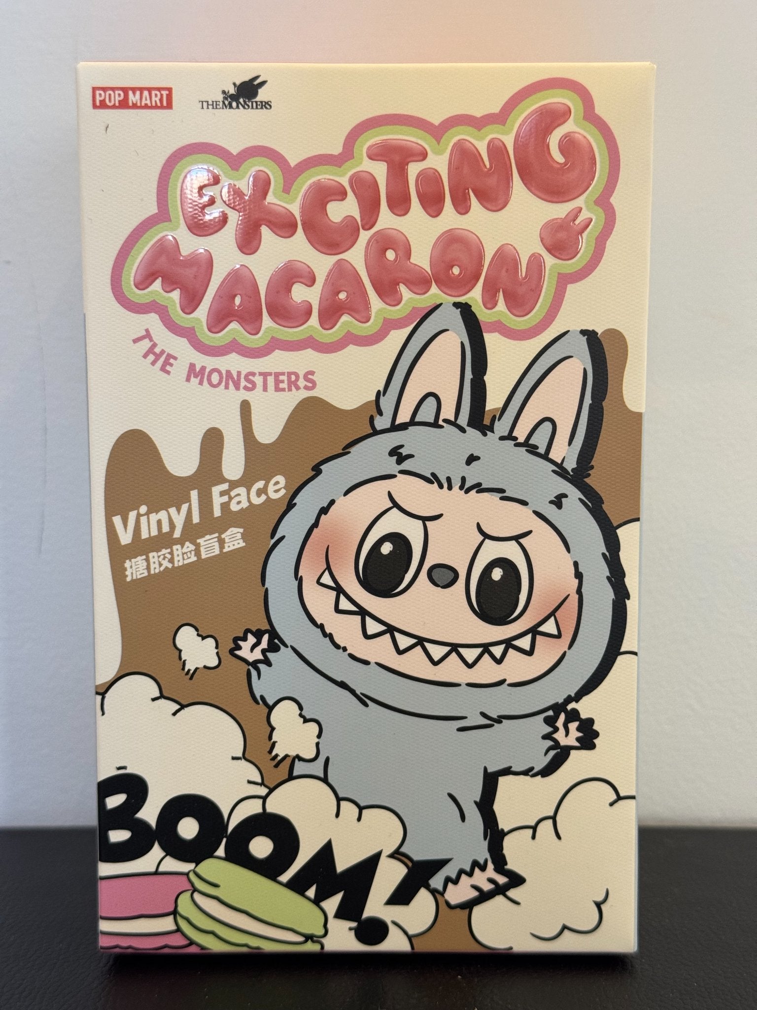 Lychee Berry - Labubu The MONSTERS Exciting Macaron Vinyl Face by POP MART - 1