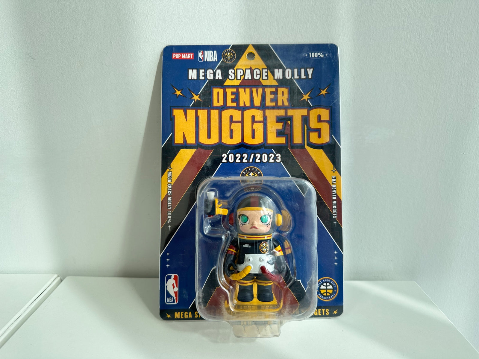 Denver Nuggets 2022-2023 Blister - Mega Space Molly 100% by POP MART - 1