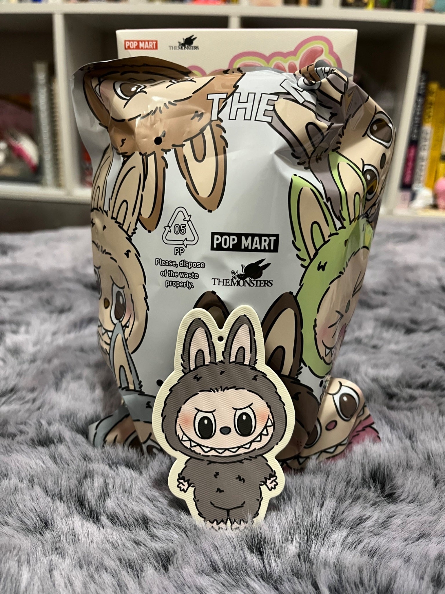 Labubu Sesame Bean - Exciting Macaron - Popmart - 1