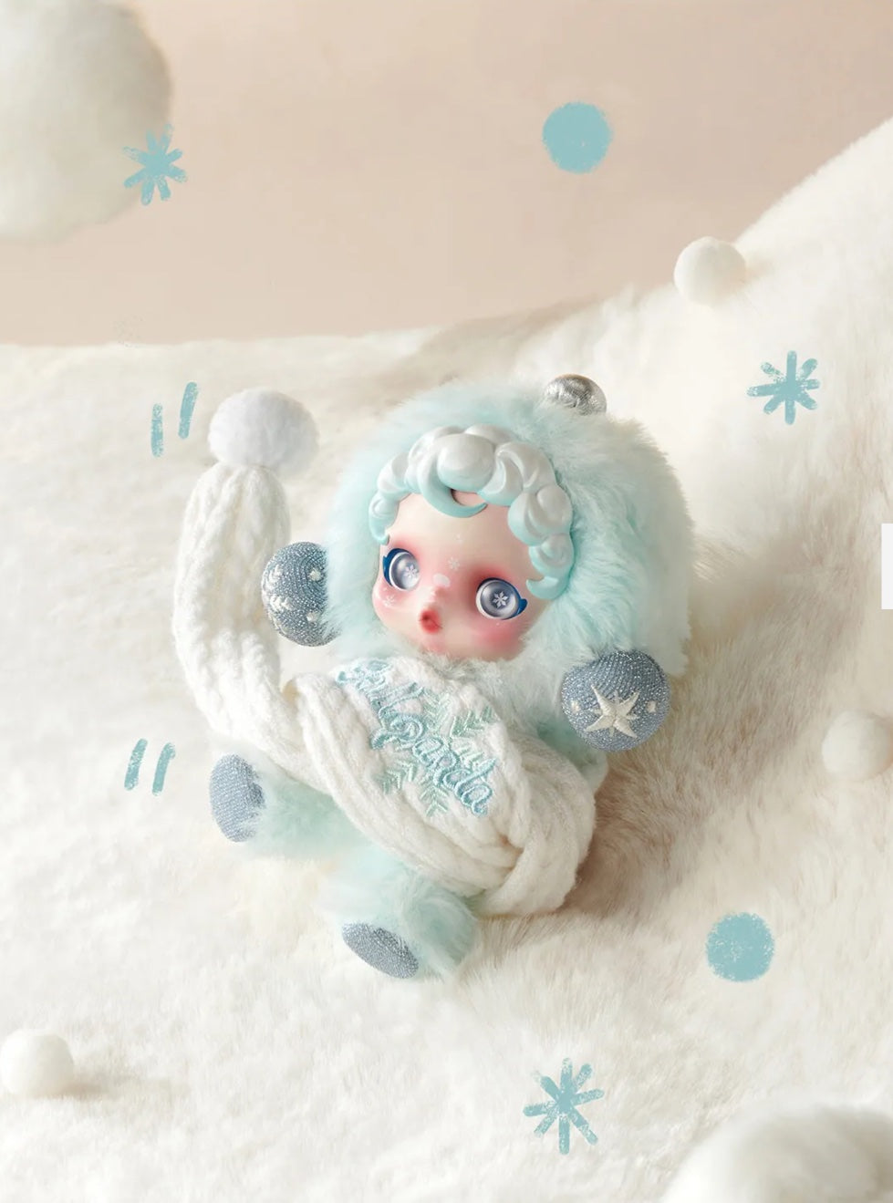 Song of Snow - Skullpanda  Winter Symphony - Popmart - 1