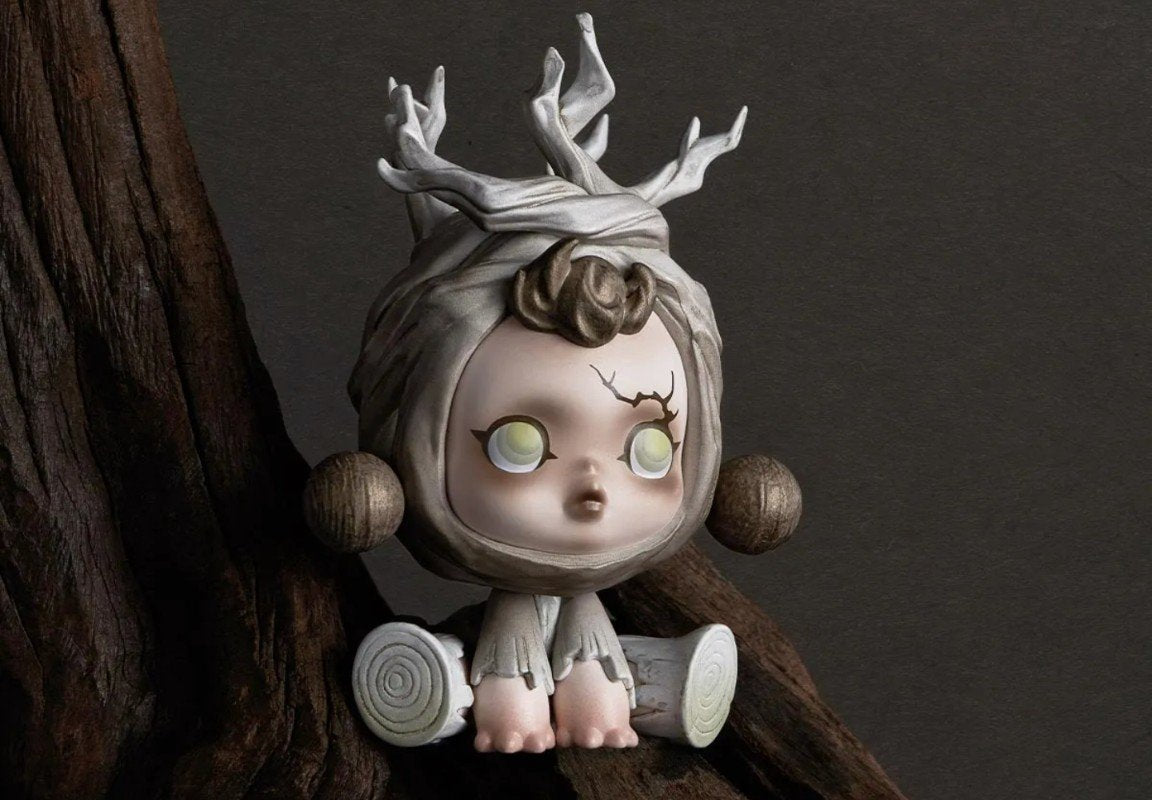 The Root -The Ink Plum Blossom - Skullpanda - Popmart