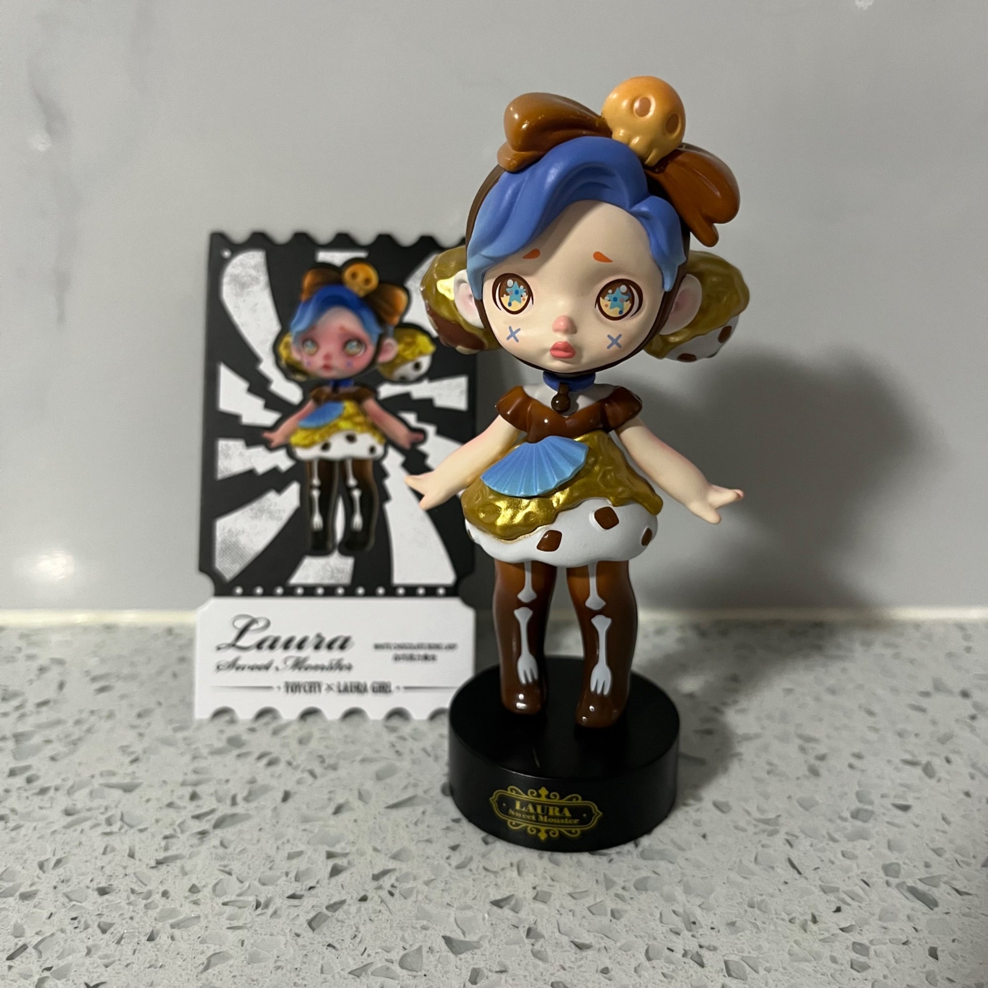 White Chocolate Bone Lady - Laura Sweet Monster series - Toy City