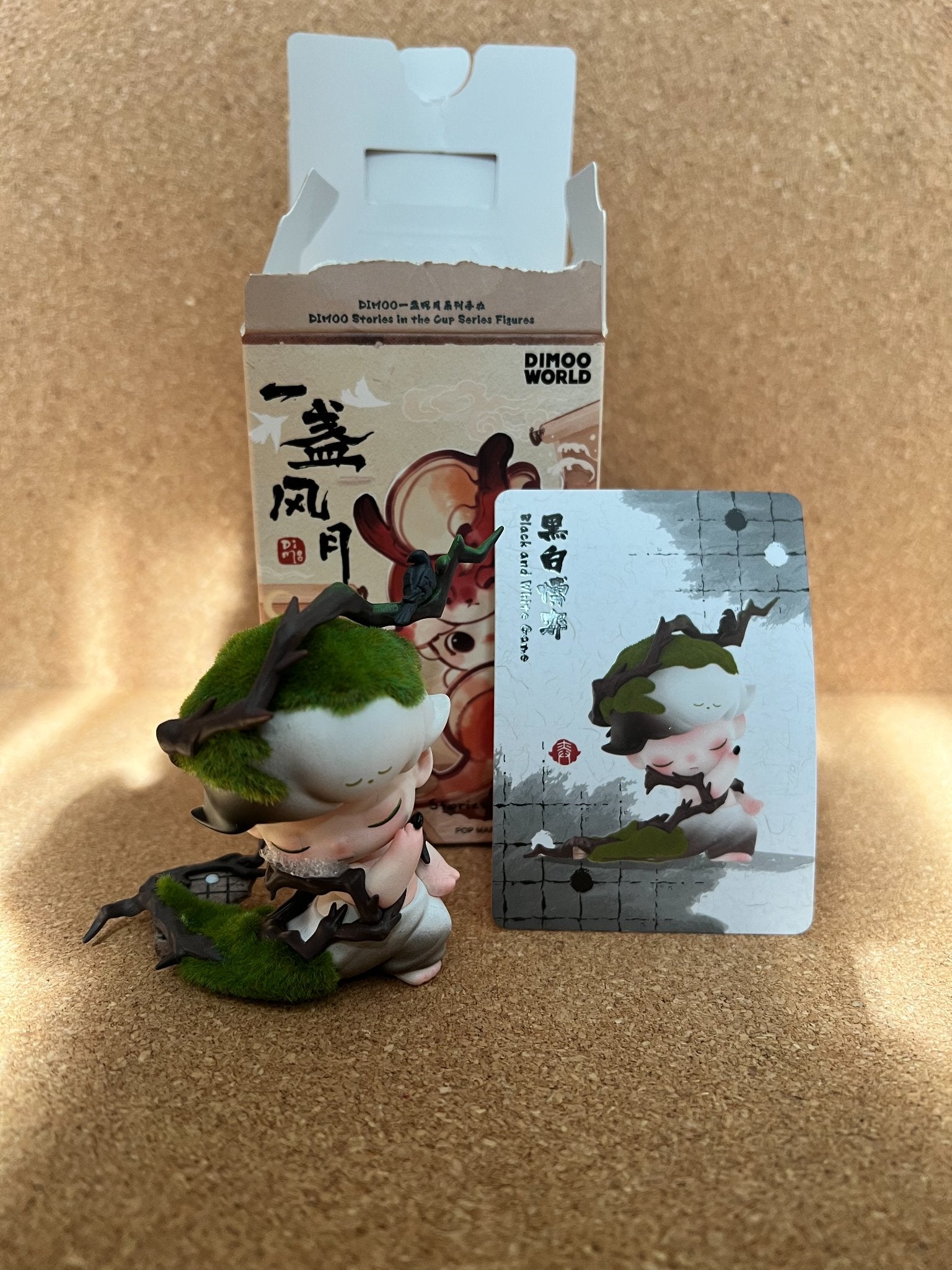 Black and White Game - DIMOO - Stories in the Cup Series by POPMART - 1