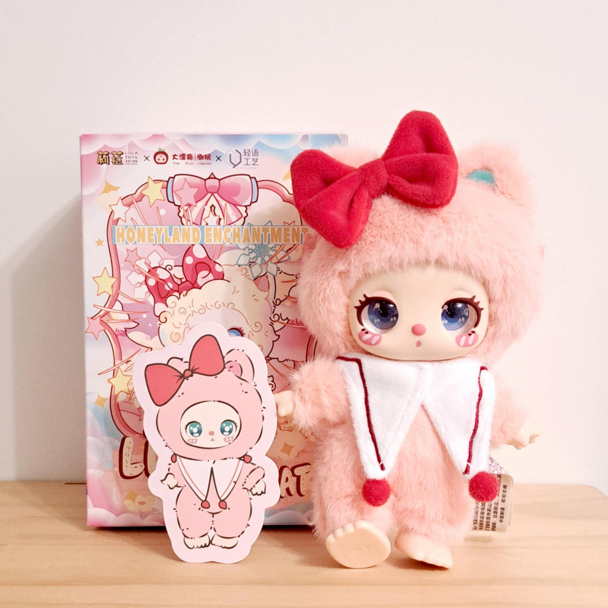 Strawberry Milk Meow (Pink) - Honeyland Enchantment Liila's Lucky Cat - Liila Toys