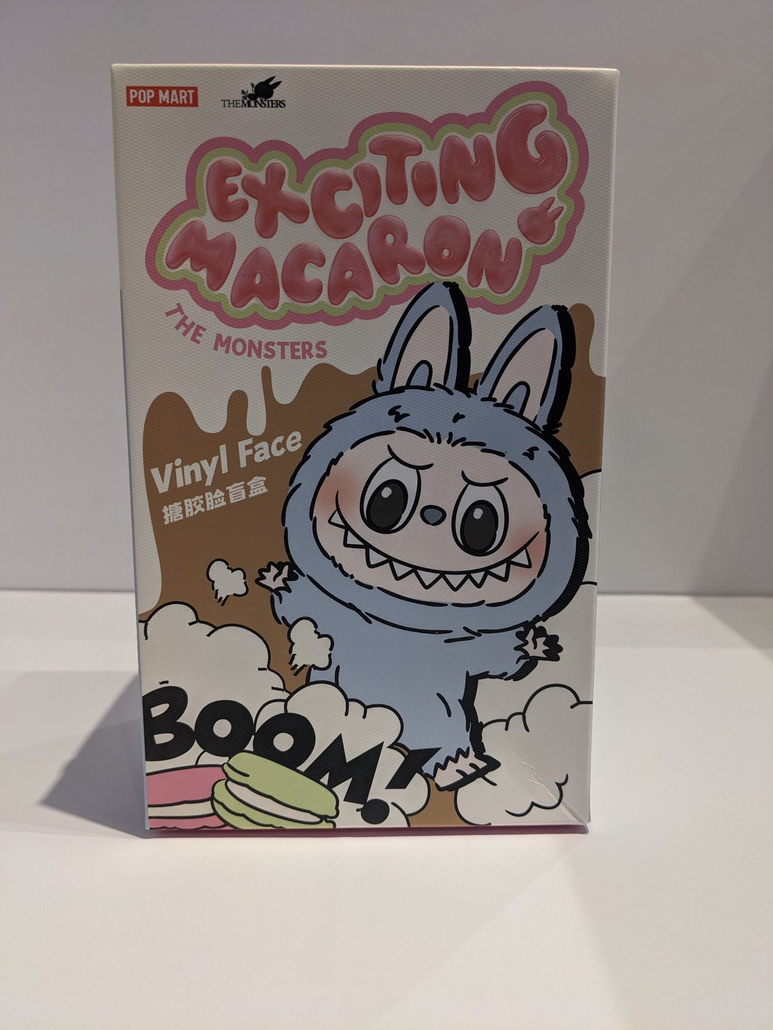 Green Grape (Minor Crease on Box) - Exciting Macaron - Labubu - Popmart  - 1