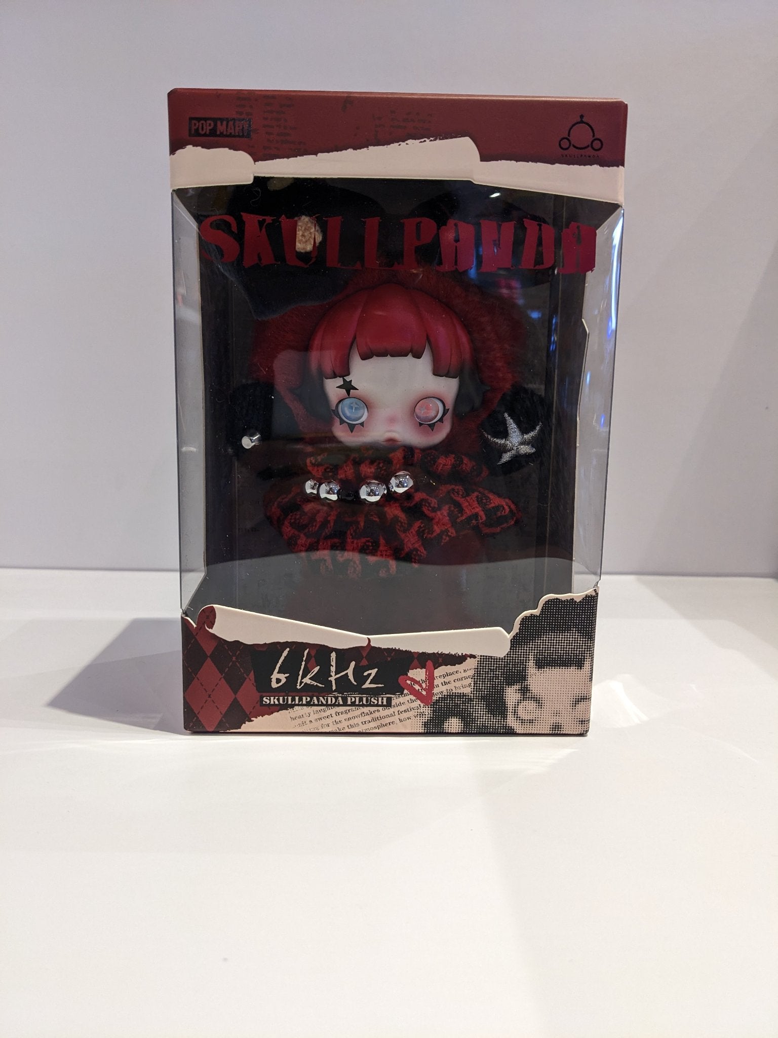 Plush-6kHz - Skullpanda - Popmart  - 3