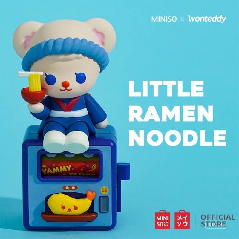 Little Ramen Noodle - Flora Little Wish Box - Miniso x Wonteddy - 1