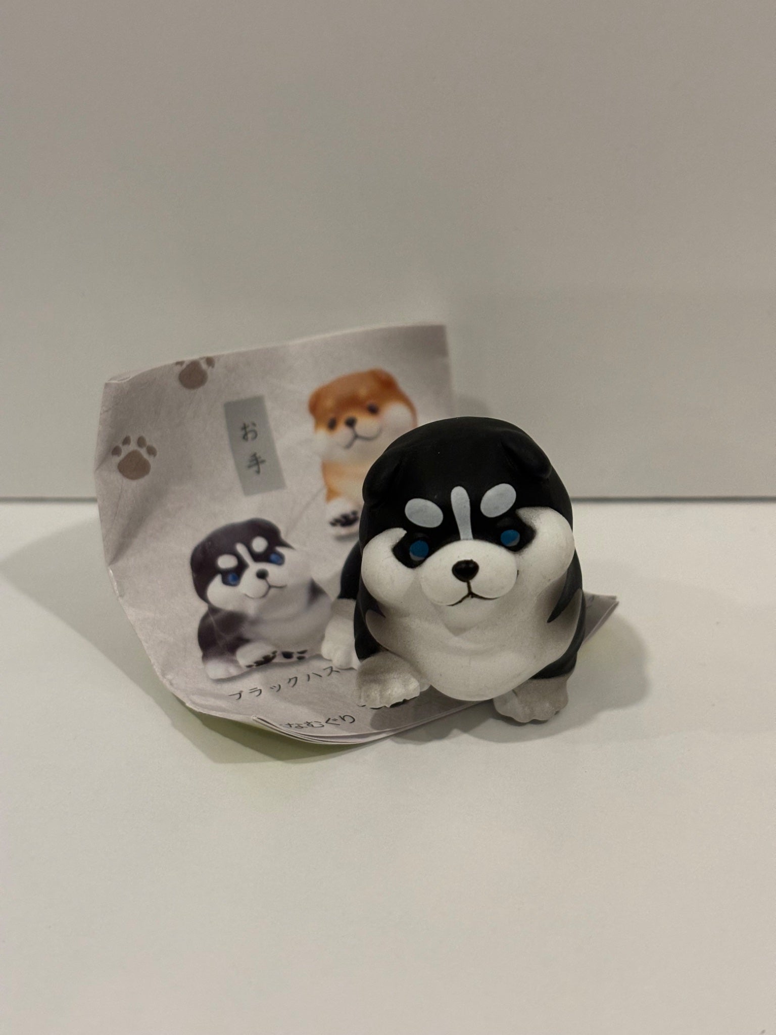 Black and White Puppy Gacha