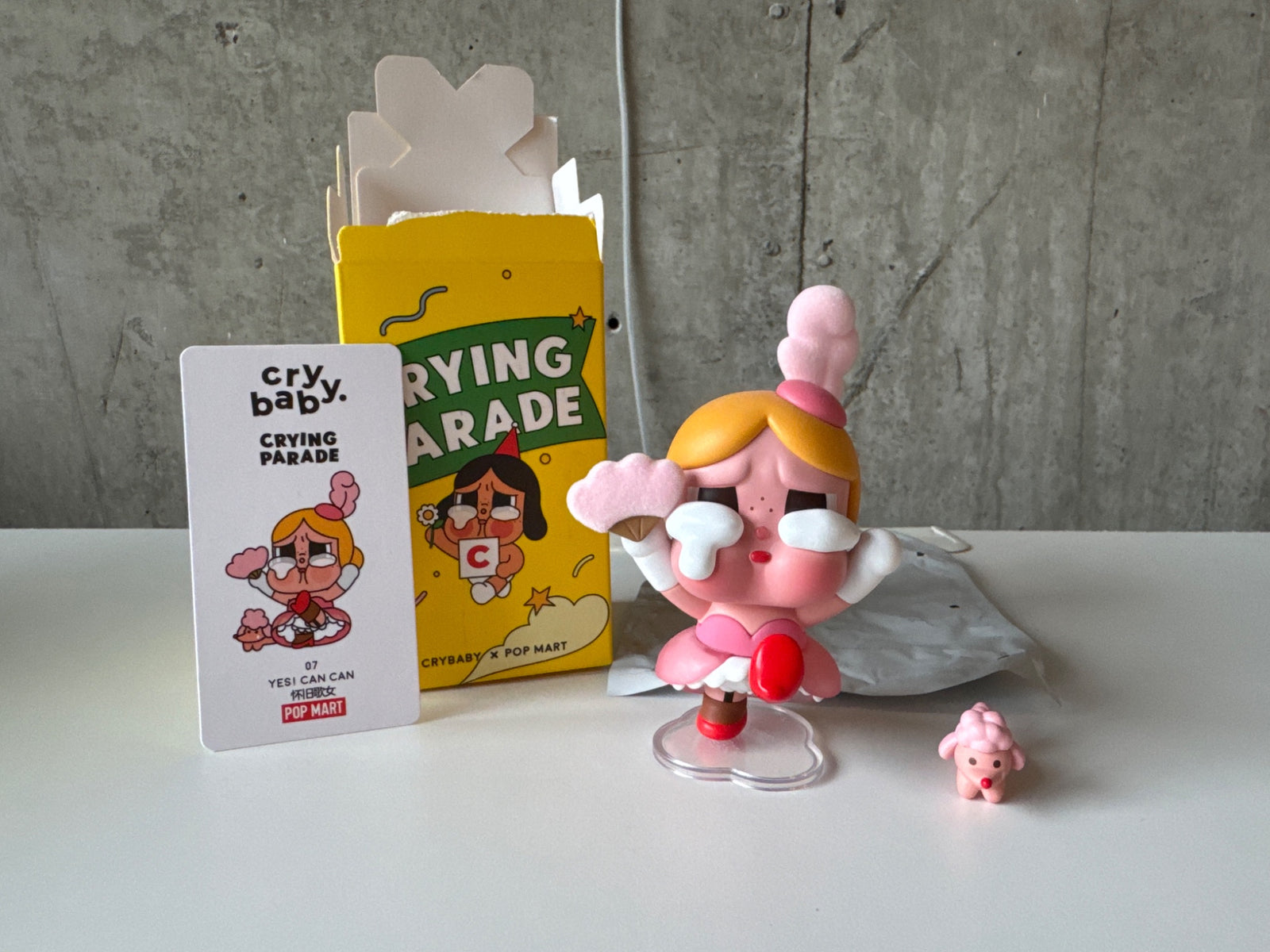 YES! CAN CAN - CRY BABY Crying Parade - POP MART
