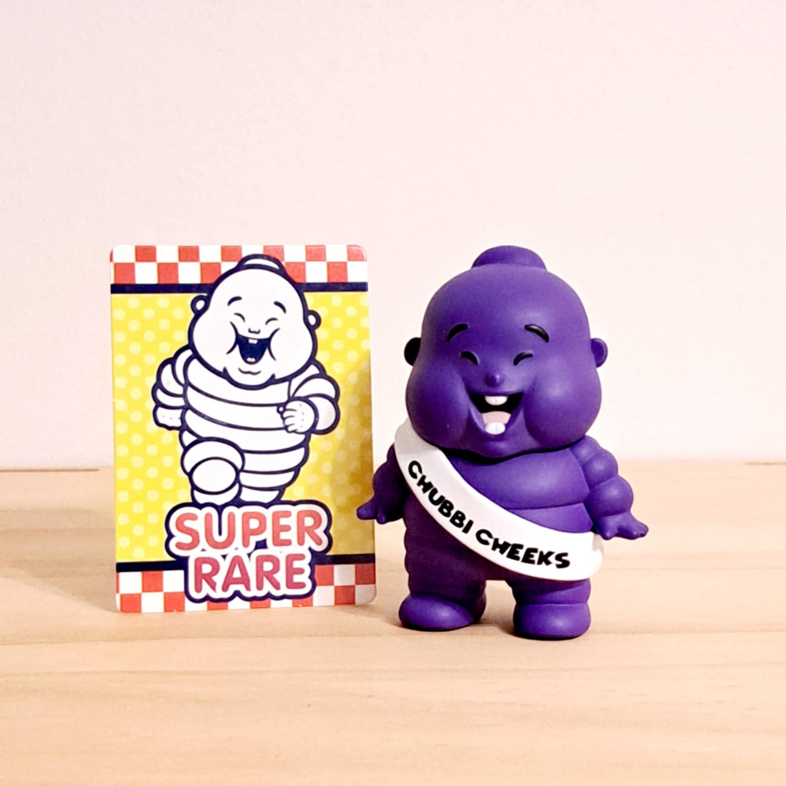 Marshmallow (Purple, Secret Rare) - Chubbi Cheeks Family Series - Jim Dreams x Unbox Industries